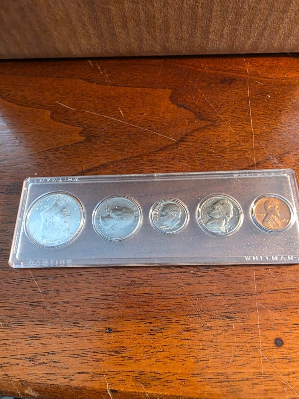 1967 UNITED STATES SPEICAL MINT SET OF COINS, NO BOX